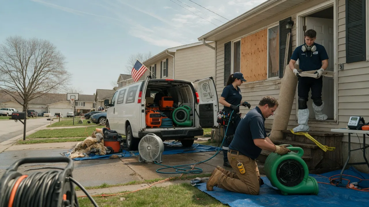 Water Damage Restoration in Washington, LA near me